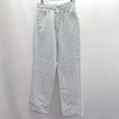 ◇ Θ VENCEEXCHANGE ヴァンスエクスチェンジ ストレート デニムパンツ サイズ L ブルー系 レディース E  【1411280035092】