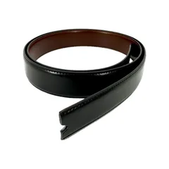 【迅速発送】セカンドトゥモロー バックルなし 革のみ ベルト 牛革 メンズベルト