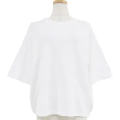 美品 ASTRAET アストラット ユナイテッドアローズ Tシャツ カットソー トップス ホワイト 白 FREE 半袖 ギャザー コットン 綿 おしゃれ シンプル 無地 きれいめ 大人女子 ブランドのサムネイル
