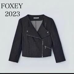 【70%OFF】FOXEY NEW YORK デニムジャケット40サイズ 70%OFF】FOXEY NEW YORK デニムジャケット40サイズ
