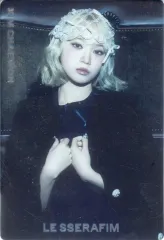 【中古】食玩 ステッカー・シール キム・チェウォン(モノトーン/A) レアシール 「LE SSERAFIM ’CRAZY’ ツインウエハース」