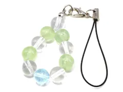 願いと運気で選ぶ 天然石 パワーストーン ストラップ(11-合格祈願)