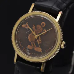 稼働 アルバ Y481-0641 QZ キャラクター文字盤 ミッキーマウス レディース腕時計 2000000 NSK INK