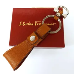 フェラガモ Salvatore Ferragamo ブラウン キーリング 楽天市場】サルヴァトーレフェラガモ Salvatore Ferragamo