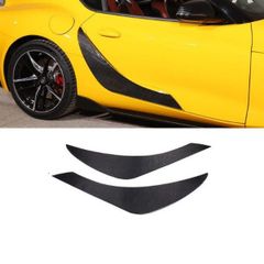 トヨタ 2019-2023 GR スープラ A90 ソフトカーボンカースタイリング外装ドア装飾ステッカーアクセサリーカスタムパーツアクセサリー