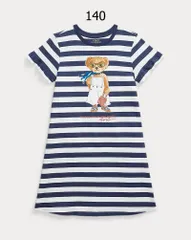 新品2025ラルフローレンポロベアガールズワンピース