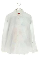 シュプリーム  20SS  Leigh Bowery Airbrushed Shirt バックグラフィックプリント長袖シャツ メンズ S