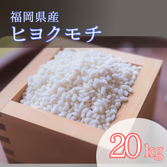 ヒヨクモチ 20kg 白米 もち米 6年産