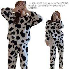 パジャマ ルームウェア レディース 秋冬 モコモコ 長袖 起毛 大きいサイズ 寝巻き 暖かい 上下セット かわいい 厚手パジャマ 部屋着#curio142711