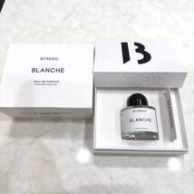IZ-250 バイレード BYREDO ブランシュ BLANCHE EDP 50ml 香水 ほぼ未使用 中古