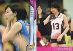 BBM バドミントン オグシオ 潮田玲子 小椋久美子 カード 2枚セット