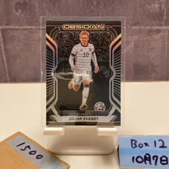 2020-21 Panini Julian Brandt 021/195 Germany Obsidian Base Parallel Card カード