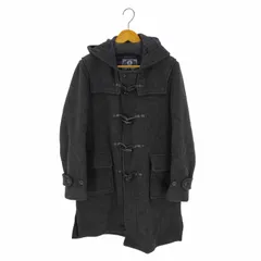 激安アウトレット通販 レディース 新品FUZAMBO LOCHCARRON ダークグレー M ダッフルコート ジャケット・アウター