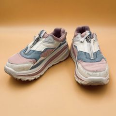 【希少色/22cm】UGG CA805 Zip/アグ レディース ジップ 厚底 スニーカー/ピンク系 ブルー系 ホワイト系/S/N 1116311/ 服飾 (78-2025-0707-KO-007)