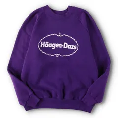 90s USA製　Häagen-Dazs ハーゲンダッツ　スウェット　スエットポロスポーツ