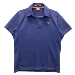 サイズ：M PUMA GOLF プーマゴルフ  半袖ポロシャツ スキッパー  ネイビー系 [240101510056] ゴルフウェア メンズ ストスト