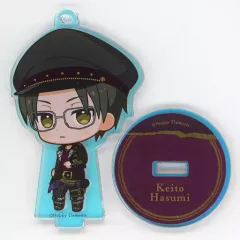 【中古】アクリルスタンド・アクリルパネル 蓮巳敬人(デッドマンズ) 「あんさんぶるスターズ!! 追憶セレクション クロスロード×animatecafe トレーディング描き起こしビジュアル オーロラアクリルスタンドコレクション」