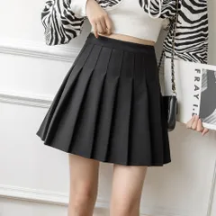 ☆ ブラック ☆ Mサイズ ☆ プリーツスカート ハイウエスト mmpskirt25a プリーツスカート ミニ レディース ミニスカート ミニスカ ショートスカート フレアスカート スカート レディーススカート プリーツ ショート丈 ミニ丈 フレア