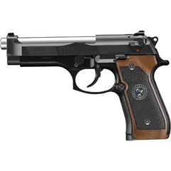 新品ベレッタ m9用木製グリップ サムライエッジ風メダリオン色選択可能