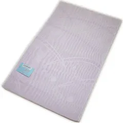 夏用 仕立て上り 八寸 名古屋帯（紬紗：ピンクに露芝柄）日本製