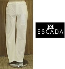 【新品・B品】ESCADA （エスカーダ）ホワイト　デニムパンツ