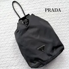 PRADA 巾着バック 白タグあり ミニバッグ org.jpg
