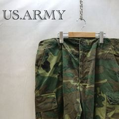 US.ARMY カモフラ カーゴパンツ 35インチ 平置き43㎝ 迷彩パンツ ミリタリー メンズ