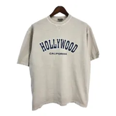 WOOLRICH ウールリッチ Hollywood ハリウッド 半袖Ｔシャツ ベージュ（メンズ L ）中古 古着 T4831