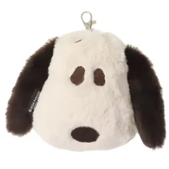 スヌーピー 定期入れ フェイスパスケース モカ ピーナッツ ナカジマ ICカードケース キャラクター グッズ 