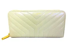 【中古】SAINT LAURENT サンローラン　ラウンドファスナー 長財布 小銭入れ付き 　650982ー1220