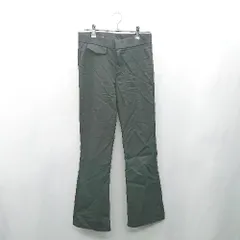 ◇ ⊂ ZARA ザラ 綿混合 スラックス サイズ USA XS ブラック レディース E  【1410290071595】