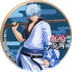 【中古】バッジ・ピンズ(キャラクター) 坂田銀時 100mm缶バッジ 「PS4/PS Vitaソフト 銀魂乱舞」 ネオ・ウィング購入特典