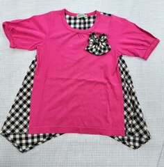 ハッカキッズ HAKKA KIDS チュニック 半袖 120cm 子供服 中古