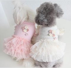 ❁春夏新作❁  犬・猫用  フリルワンピース  XSサイズ・Sサイズのみ