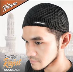 Men's Seamless Cotton Islamic Hat, Men's Knit Hat, Islamic Watch Cap, Beanie, Stretchable, One Size Fits Most