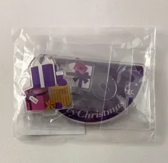 【未開封】 フクヤ キャラ福くじ クリスマスプレゼント ミニアクリルジオラマセット パープル