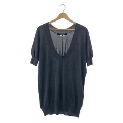 JUNYAWATANABE COMMEdesGARCONS MAN / ジュンヤワタナベマン | 2008SS | silk 100％ / シルク オーバーシルエット ニット トップス | S | グレー | レディース