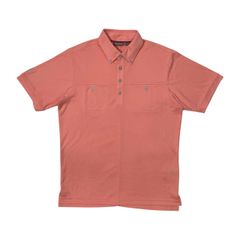 DAKS GOLF ダックス ハウスチェック ポロシャツ オレンジ L ゴルフ