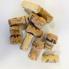 ワインコルク　お得10個セット　工作　オシャレ　マテリアル　送料無料　モノファクトリー