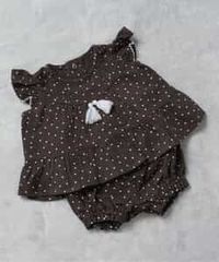 新品　apres les cours（アプレ レ クール）まいにちベビーワンピース＆ブルマセット　80㎝
