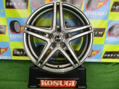 ヴァーレン　7J-17　5H114.3　+38　90系ノア・ヴォクシー　CX-5　レヴォーグなど　中古ホイール　4本　【Y66　大和店】