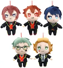 【中古】ぬいぐるみ 全5種セット エクストラ制服ぬいぐるみ～ハーツラビュル寮～ 「ディズニー ツイステッドワンダーランド」