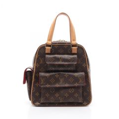 ルイ・ヴィトン LOUIS VUITTON ハンドバッグ エクサントリシテ M51161 PVCコーティングキャンバス レザー エクサントリ・シテ レディース Used B
