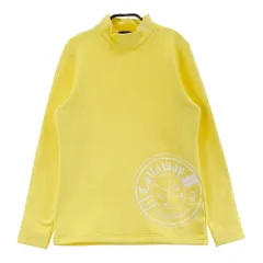 サイズ：L CALLAWAY キャロウェイ 2023年モデル ハイネック 長袖Tシャツ 裏起毛  イエロー系 [240101501763] ゴルフウェア レディース ストスト