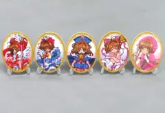 【中古】雑貨 全5種セット イラストプレート 「ガシャポンくじ カードキャプターさくら あそーとこれくしょん～アニメ25年記念Ver.～」 B賞