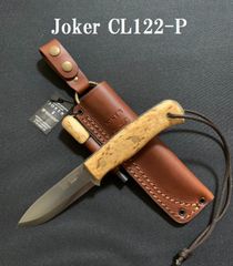 ジョーカー ナイフ エンバー CL122-P バーチハンドル