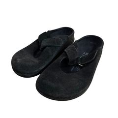 TATAMI by BIRKENSTOCK Suede Leather Sandals 【26.5cm】 タタミ ビルケンシュトック スエード レザーサンダル 黒スエード