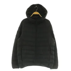 ユニクロ UNIQLO ウルトラライトダウンシームレスパーカ ダウンジャケット ジップアップ L ブラック /MY ■OS ■GY39 ■AX