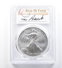 2021年 アメリカン シルバー イーグル タイプ1 ルー・ブロック FDOI MS70 PCGS 