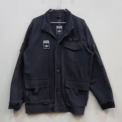 adidas デニム パーカー 紺 トラックトップ ジャケット ジャージ